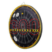 Het perfecte spel spelen dartbord (Voorkant Rechts)
