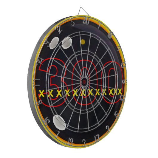 Het perfecte spel spelen dartbord (Voorkant Links)