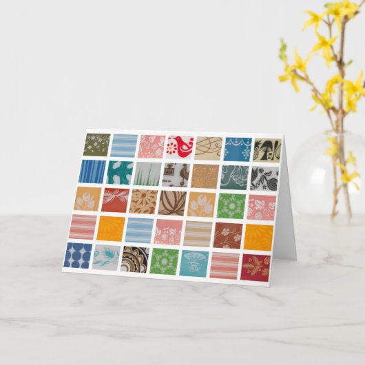 Het perfecte Wenskaart van de Vakantie Pyrex Kaart (Gele Bloem)