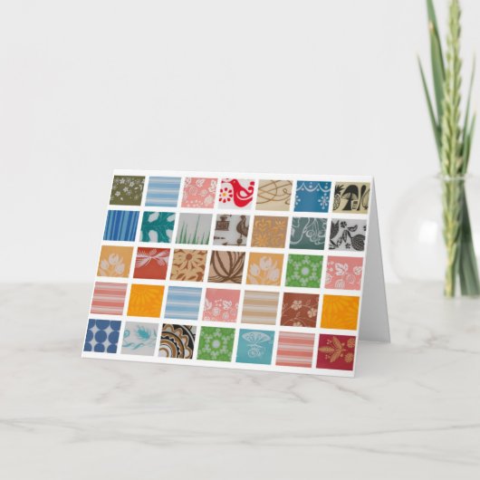 Het perfecte Wenskaart van de Vakantie Pyrex Kaart (Voorkant)