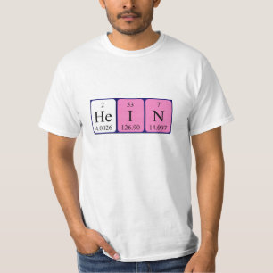 Het periodieke shirt van de noemer van de hoorn