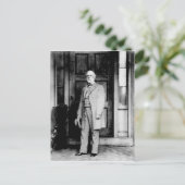 Het permanente portret van generaal Robert E. Lee Briefkaart (Staand voorkant)