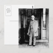 Het permanente portret van generaal Robert E. Lee Briefkaart (Voorkant / Achterkant)
