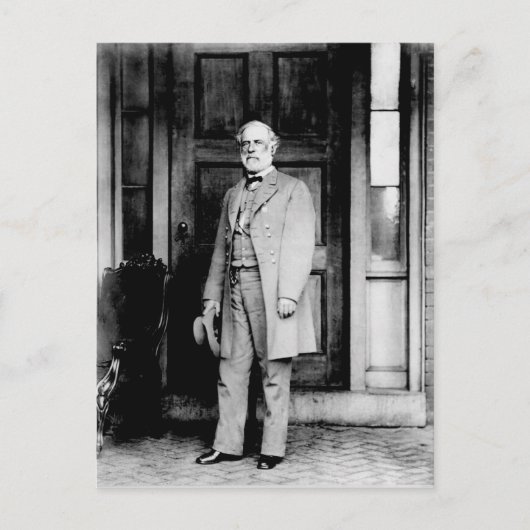 Het permanente portret van generaal Robert E. Lee Briefkaart (Voorkant)