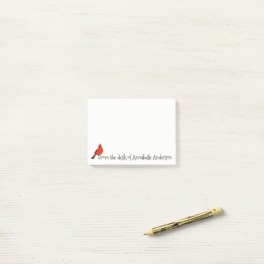 Het Persen Kardinaal personaliseert Post-it Nota's Post-it® Notes (Op bureau)
