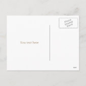 (Het Personaliseerbare) Briefkaart van de naam (Achterkant)