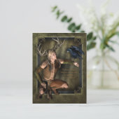 Het Personaliseerbare Briefkaart van het Mannetje (Staand voorkant)