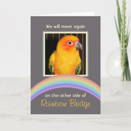 Het Personaliseerbare Gedenkteken van het Huisdier Kaart