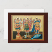 Het Personaliseerbare Heilige Briefkaart van (Voorkant / Achterkant)