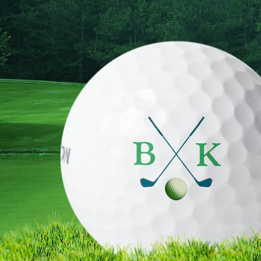 Het personaliseren van Golf Balls met Initialen Golfballen