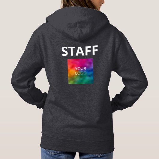 Het Personeel van de Hoodies van vrouwen Bemannend (Achterkant)