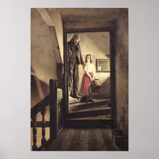 Het personeel van de Oude Leeftijd Poster (Voorkant)