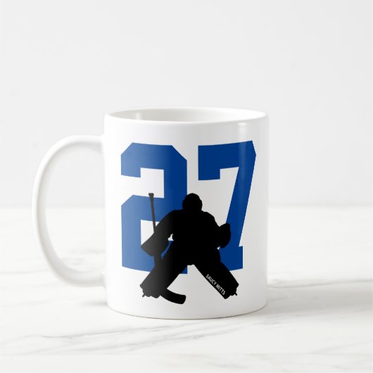 Het persoonlijke Aantal van de Speler van de Goali Koffiemok (Links)