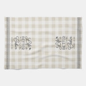 Het persoonlijke leven is beter bij de kajuit Pset Theedoek (Horizontaal)