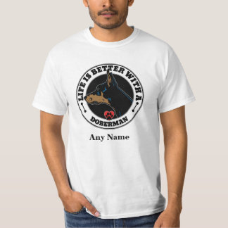 Het persoonlijke leven van Doberman is beter T-shirt