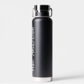 Het persoonlijke Manuscript van de Naam van de Ler Waterfles (Achterkant)