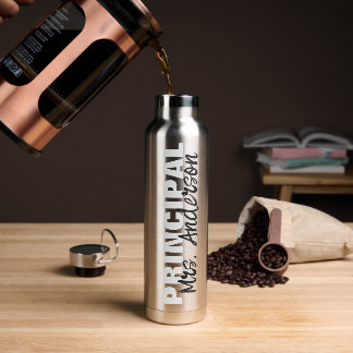 Het Persoonlijke Manuscript van de Naam van Opdrac Waterfles