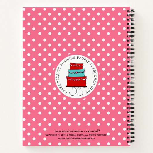 Het persoonlijke Recipe Boek van de Retro (Achterkant)