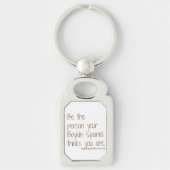 Het persoonlijke Sleutelhanger zijn (Voorkant)