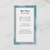 Het persoonlijke Visitekaartje van de Klant (Achterkant)