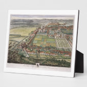 Het perspectief van Nottingham uit het Oosten gegr Fotoplaat (Zijkant)