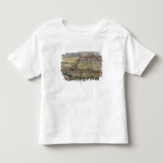 Het perspectief van Nottingham uit het Oosten gegr Kinder Shirts (Voorkant)
