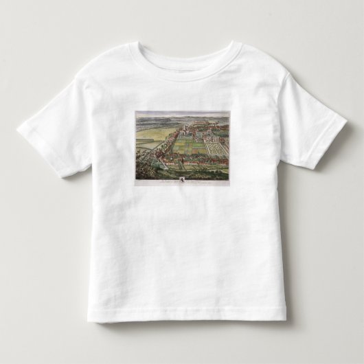 Het perspectief van Nottingham uit het Oosten gegr Kinder Shirts (Voorkant)