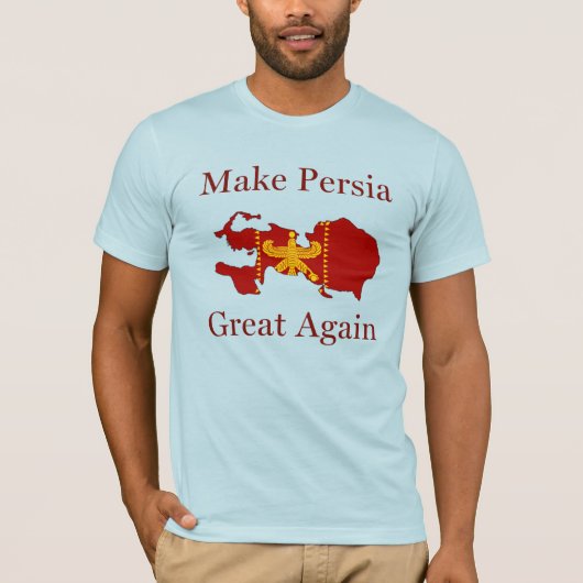 Het Perzische Iran maakt Perzië weer groot T-shirt (Voorkant)
