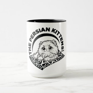 Het Perzische Kittens Logo Mok 1