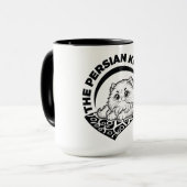 Het Perzische Kittens Logo Mok 1 (Voorkant links)