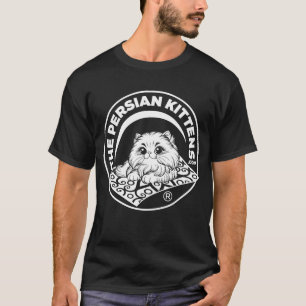 Het Perzische Kittens Logo T-Shirt / Wit