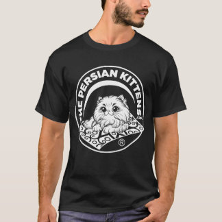 Het Perzische Kittens Logo T-Shirt / Wit