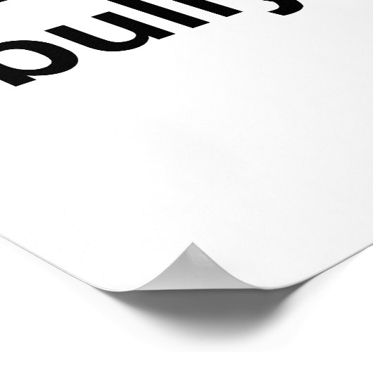 het pesten beëindigen poster (Hoek)