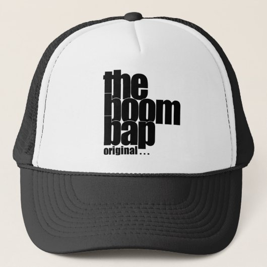 Het pet Boom Bap-vrachtwagenchauffeur (Voorkant)