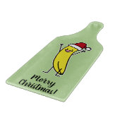 Het pet die van de Kerstman van de banaan de Snijplank (Hoek)