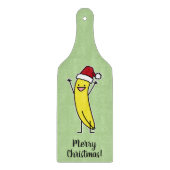 Het pet die van de Kerstman van de banaan de Snijplank (Voorkant)