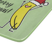 Het pet die van de Kerstman van de banaan de Snijplank (Hoek)