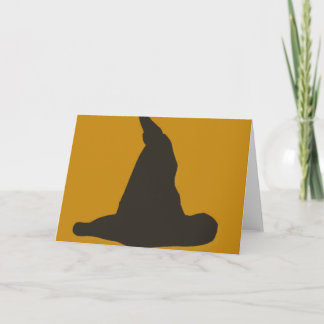 Het Pet Halloween Samhain van heksen Kaart