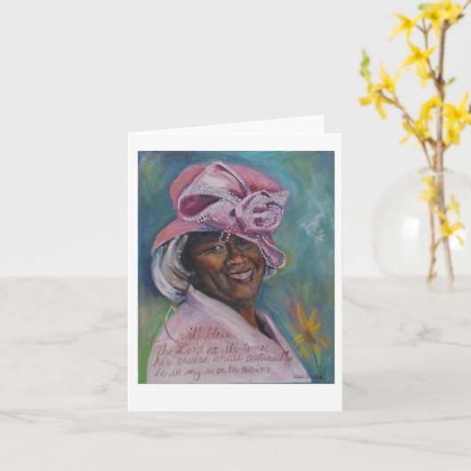 Het Pet Ida van de kerk Kaart (Gele Bloem)