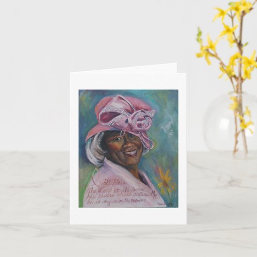 Het Pet Ida van de kerk Kaart (Gele Bloem)