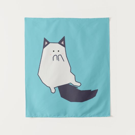 Het Pet - Kat Wandkleed (Voorkant)