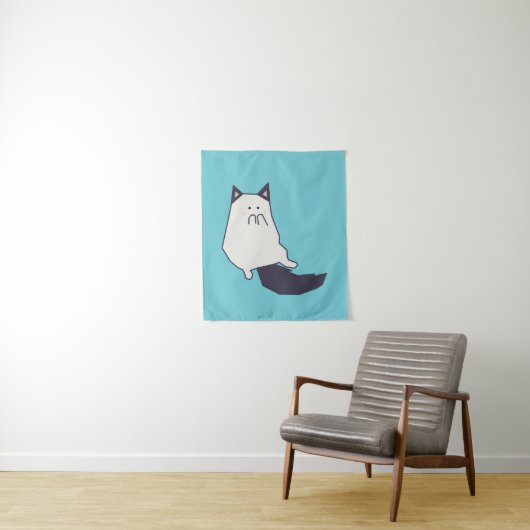 Het Pet - Kat Wandkleed (In situ)