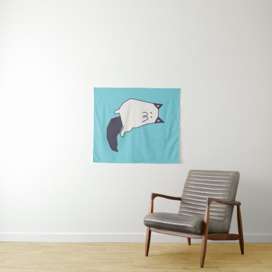 Het Pet - Kat Wandkleed (In Situ (horizontaal))