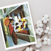 Het Pet van August Macke Briefkaart