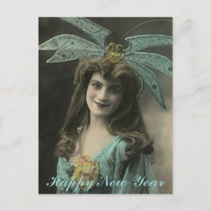 Het Pet van Bizarre Nieuwjaar wil Feestdagenkaart