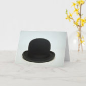 Het pet van de bowlingspeler kaart (Gele Bloem)