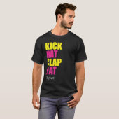 Het Pet van de Clap van het Pet van het Kiep Herha T-shirt (Voorkant volledig)