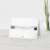 Het Pet van de Hamster van het Kenwijsje van Lil Feestdagen Kaart (Achterkant)