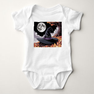 Het Pet van de heks, het Halloween Pet van de heks Romper