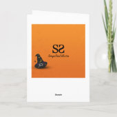 Het Pet van de Heks van Halloween met Spin Kaart (Achterkant)